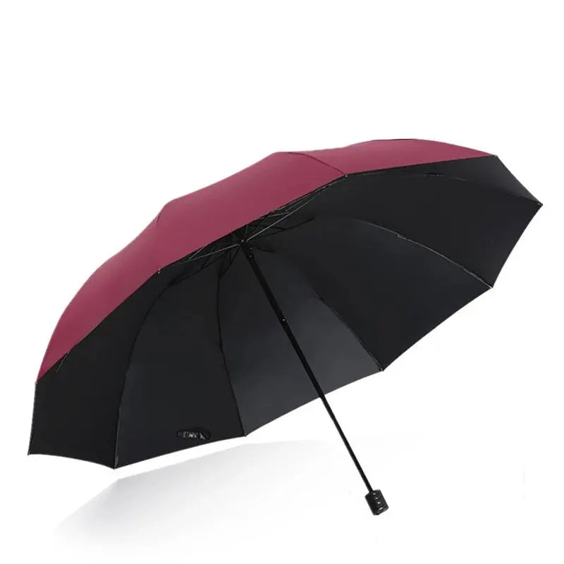 Paraplu met stevige metalen frame