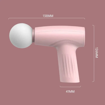 Massage gun voor nek en schouders – Richt zich op spanning
