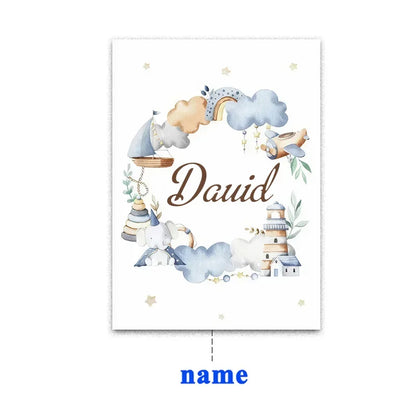Poster in barok of klassiek thema