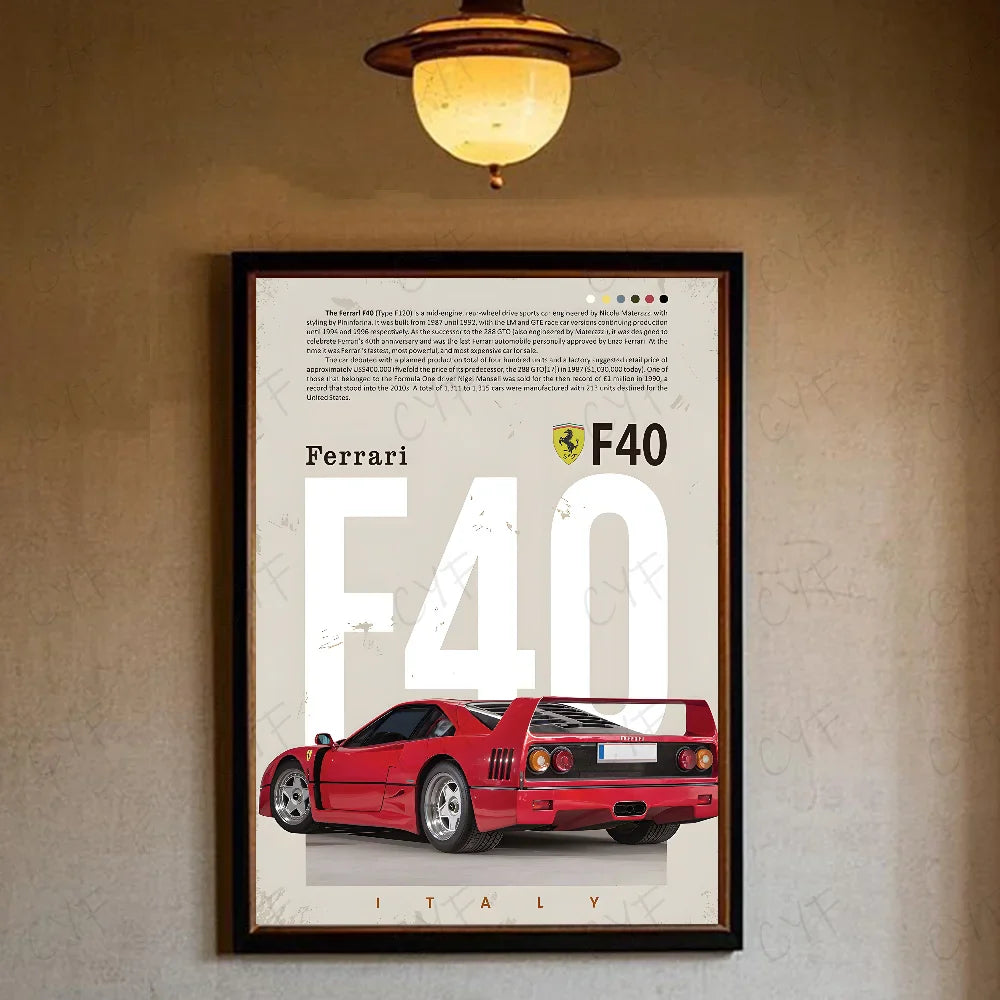 Abstracte poster in pasteltinten