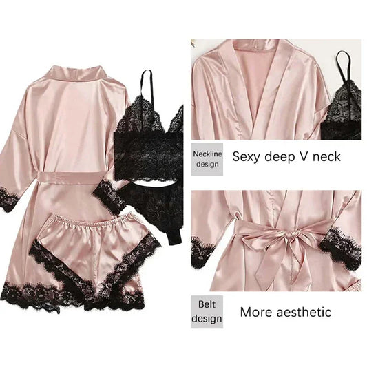 Hunkemöller ochtendjas dames kort – Zomers en verleidelijk