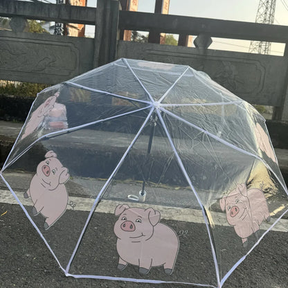 HEMA paraplu met vrolijke patronen