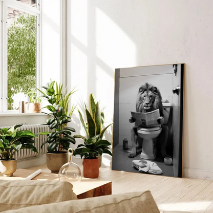 Grote posters met rustige uitstraling