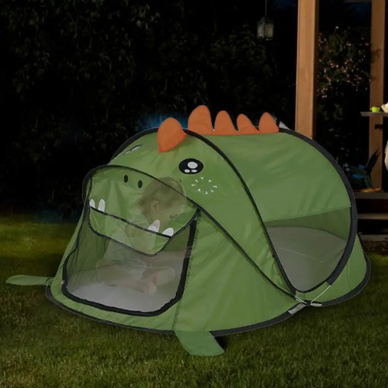 Pop-up tent met haak voor lamp – Verlichting in de nacht