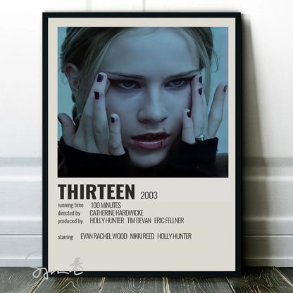 Poster met dieren in zachte kleuren