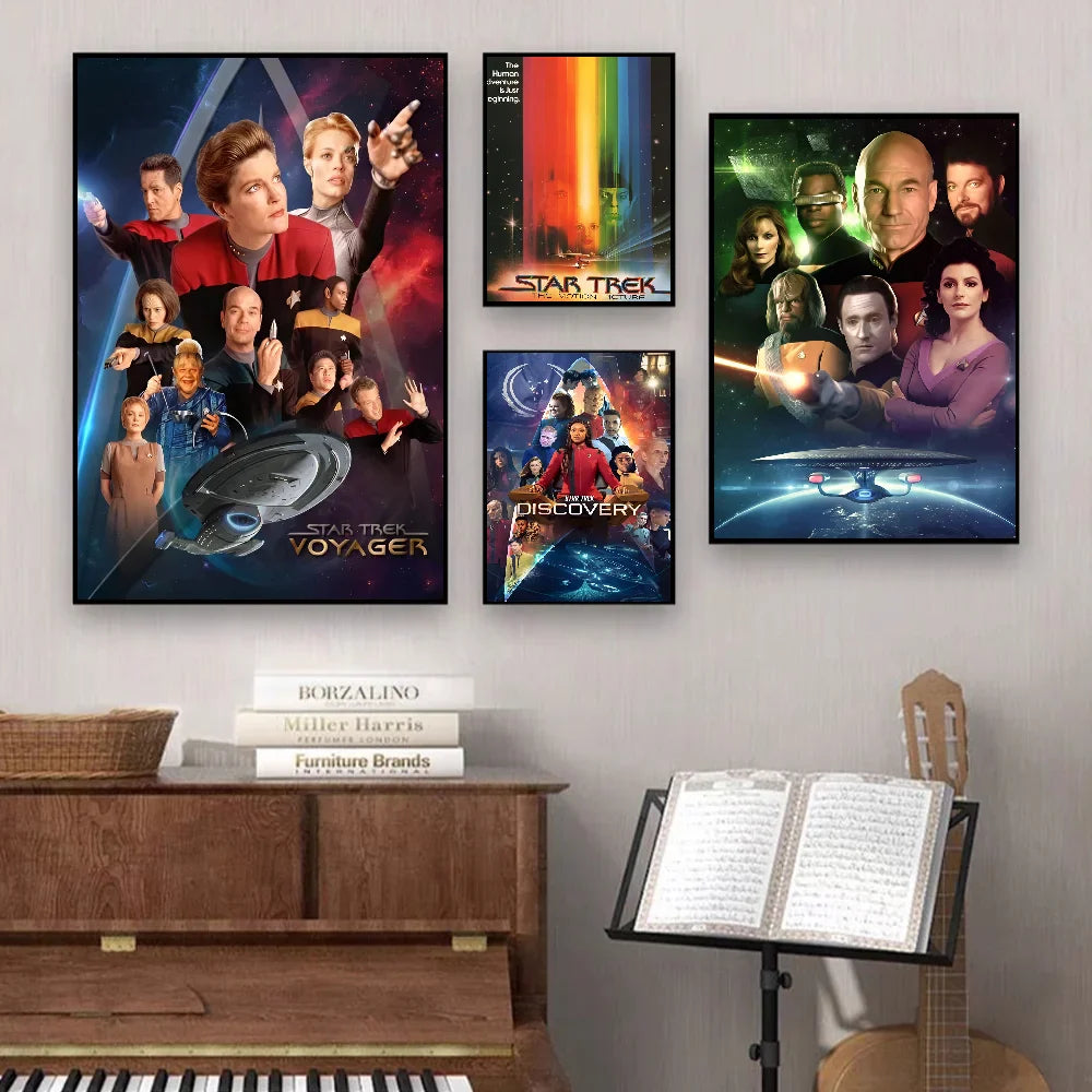 Poster met citaten uit boeken of films