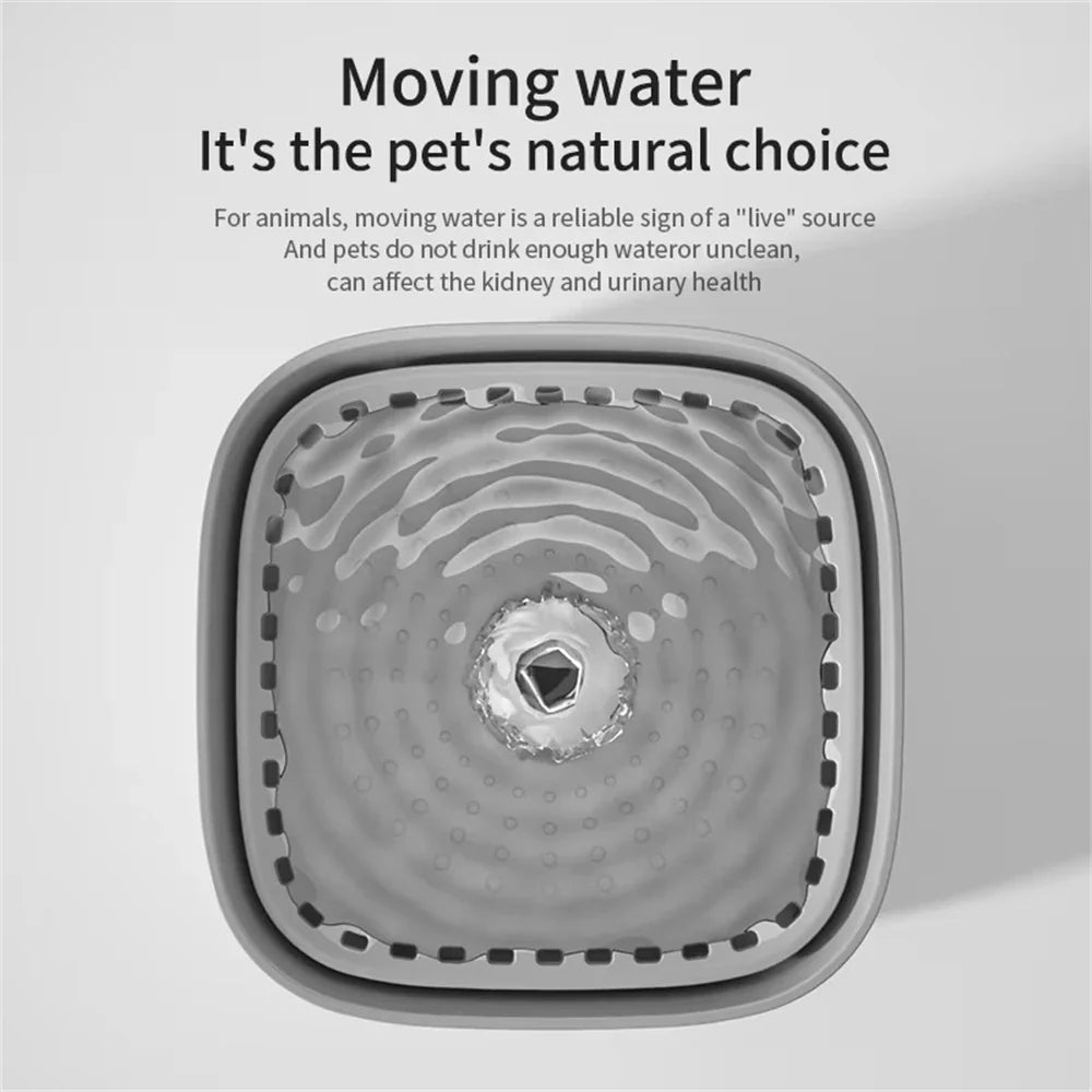 Drinkfontein kat met keramische schaal – Makkelijk schoon te maken