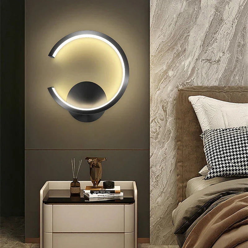 Kleine wandlamp op batterijen – Past in elke hoek