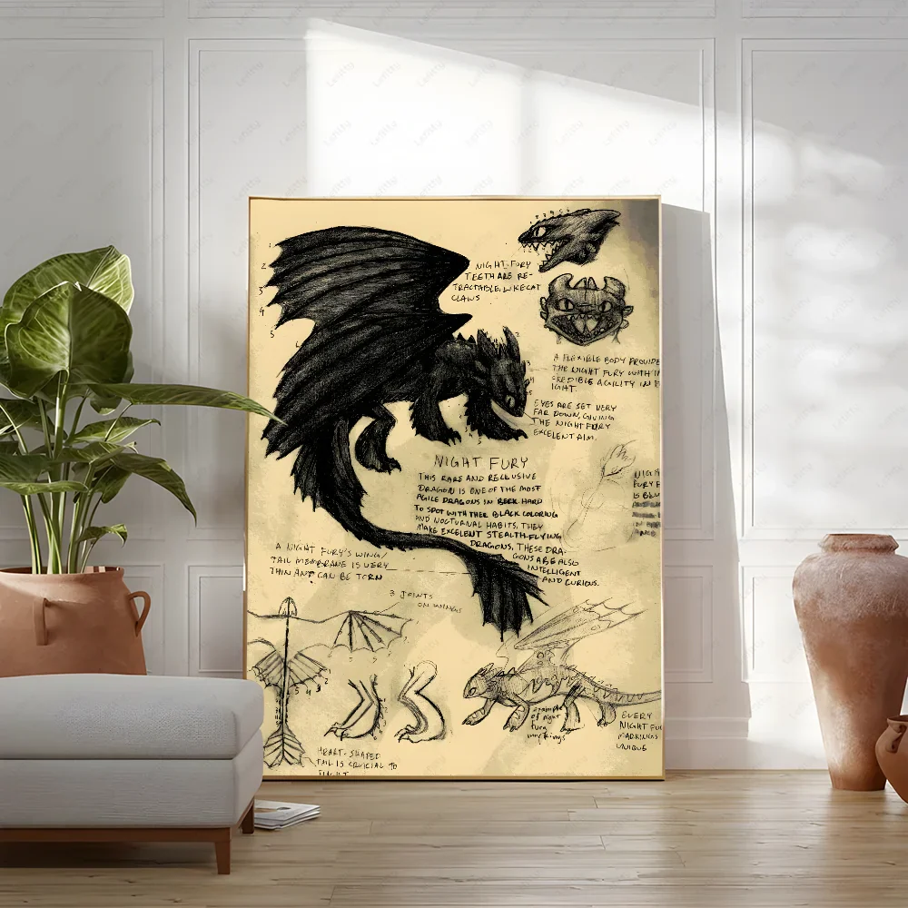 Kunstposter met klassiek werk