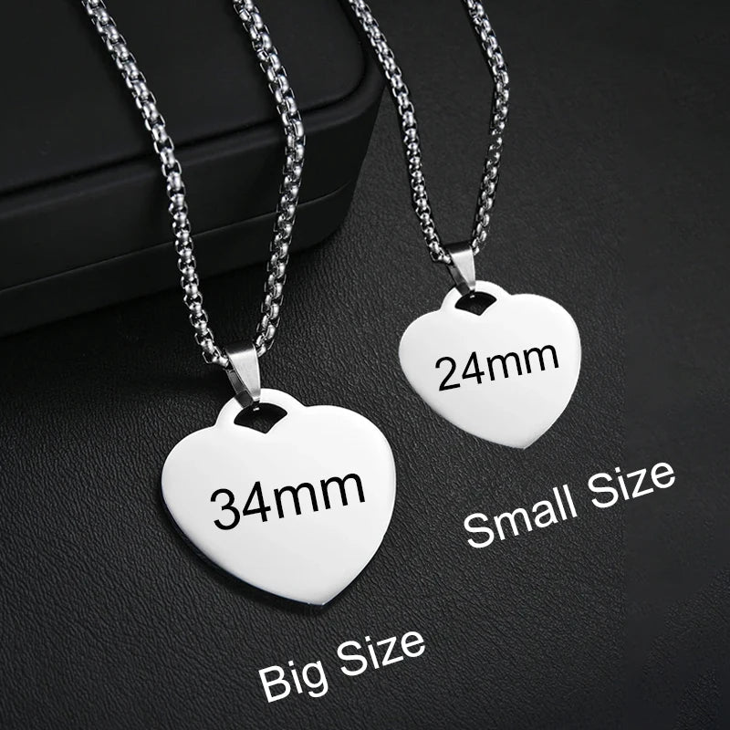 Ketting met gravure van kindernaam