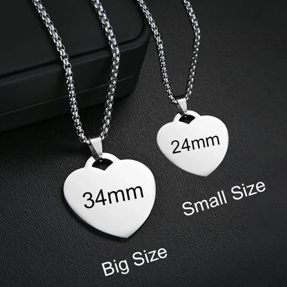 Ketting met gravure van kindernaam