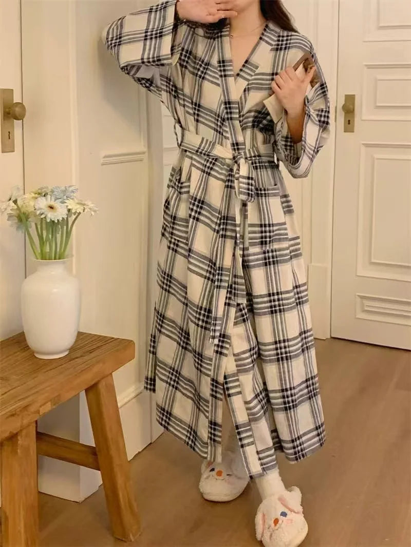 Klassieke ochtendjas voor dames – Tijdloos comfort