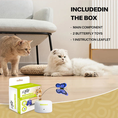 Kattenspeeltje met veren – Stimuleert jachtinstinct