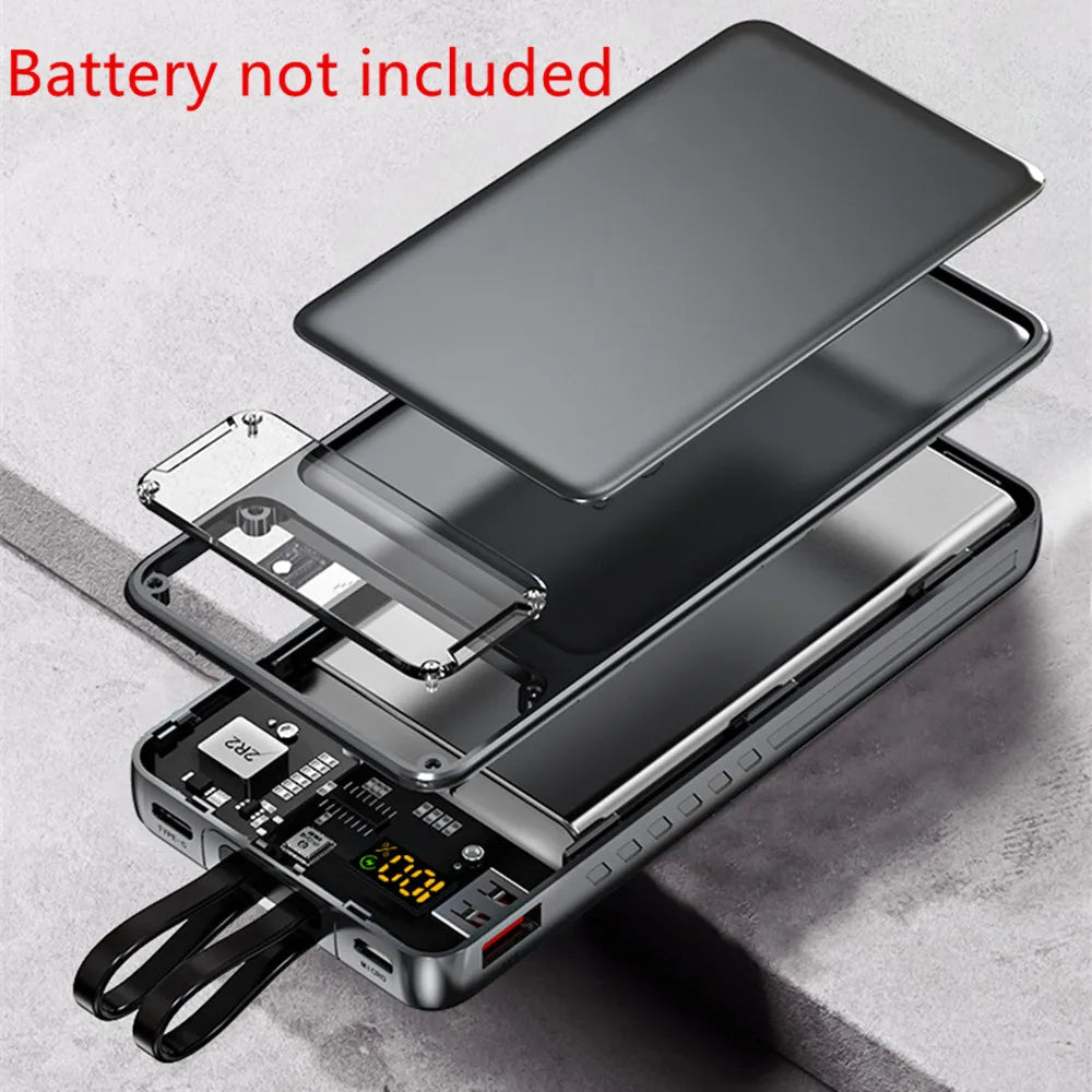 Draadloze powerbank met magnetische bevestiging