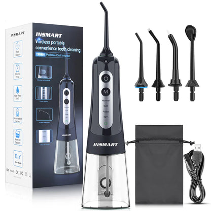 Tandsteen Verwijderaar - INS SMART Draagbare Waterflosser voor Perfecte Mondhygiëne