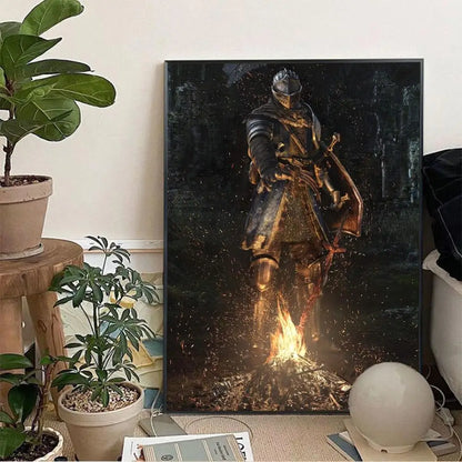 Poster met bloemen – Romantisch en zacht