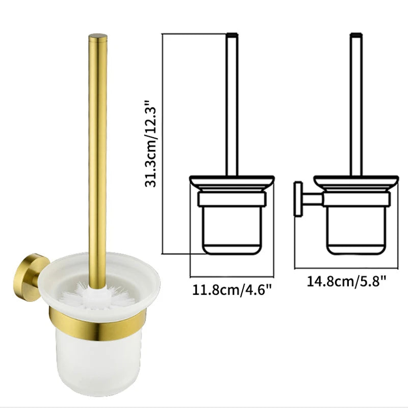 Tiger toiletborstel wandmontage – Stevig en modern