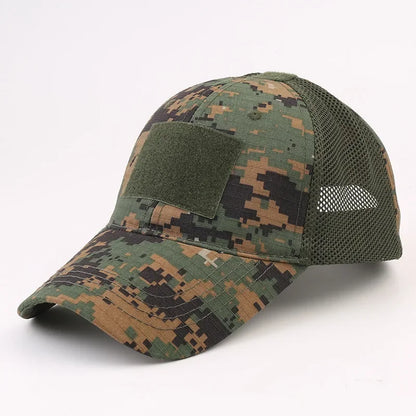 Jachthoed in boskleuren voor natuurlijke camouflage