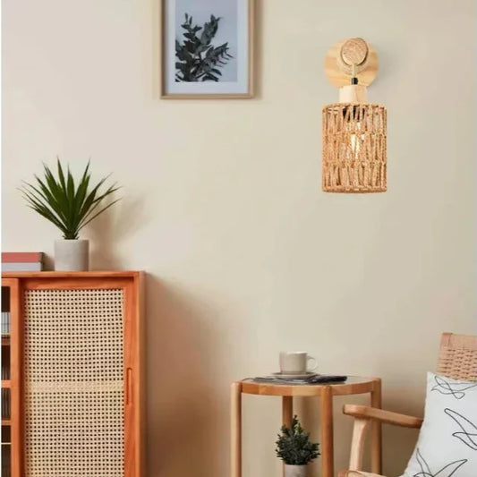 Wandlamp op batterijen met design kap – Voor decoratie en licht