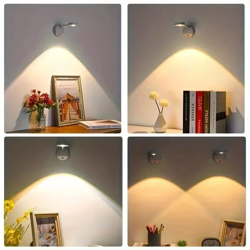 Wandlamp draadloos met verstelbare arm – Richt het licht zelf