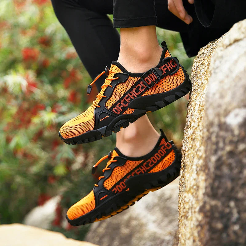 Instap sneakers voor heren met frisse kleuren