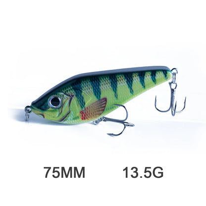 Realistische jerkbait voor actieve snoek