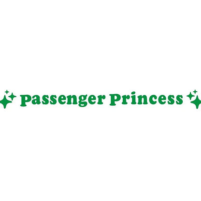 auto stickers - Passenger Princess sticker voor persoonlijke flair