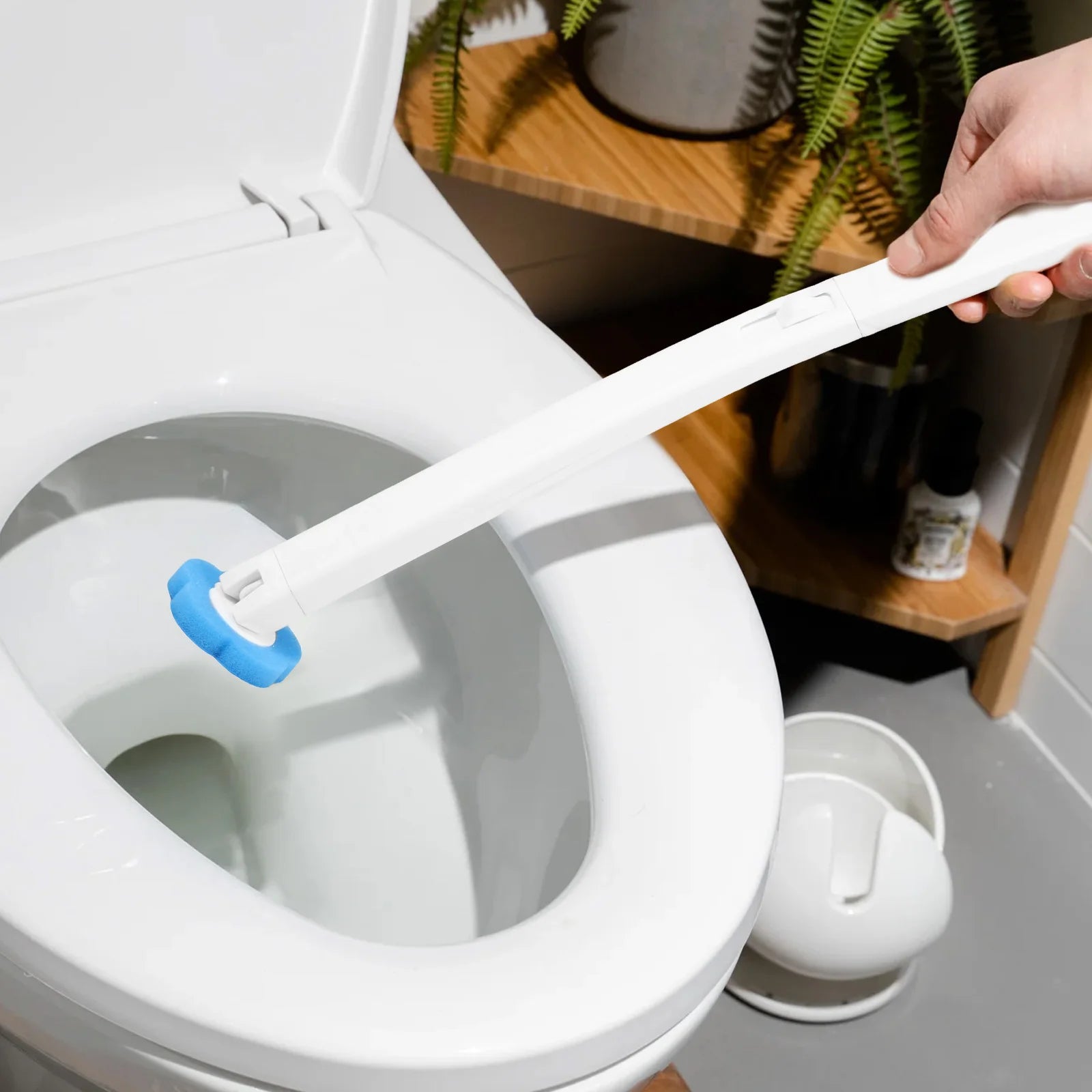 WC borstel met ergonomisch handvat – Comfort in gebruik