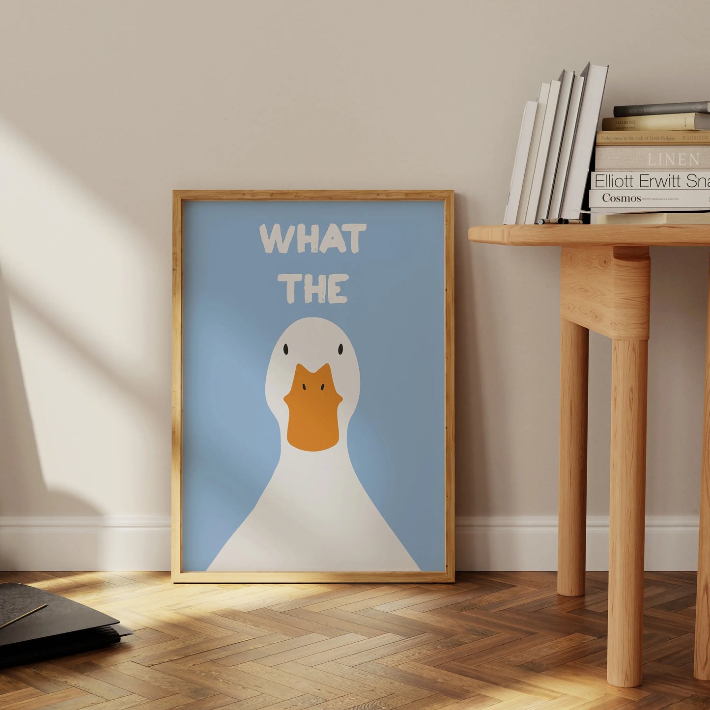 Poster met zonsondergang – Sfeervol en warm