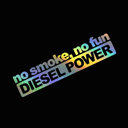 Auto stickers - Kleurrijke en Zwarte Diesel Power Designs voor Unieke Auto's