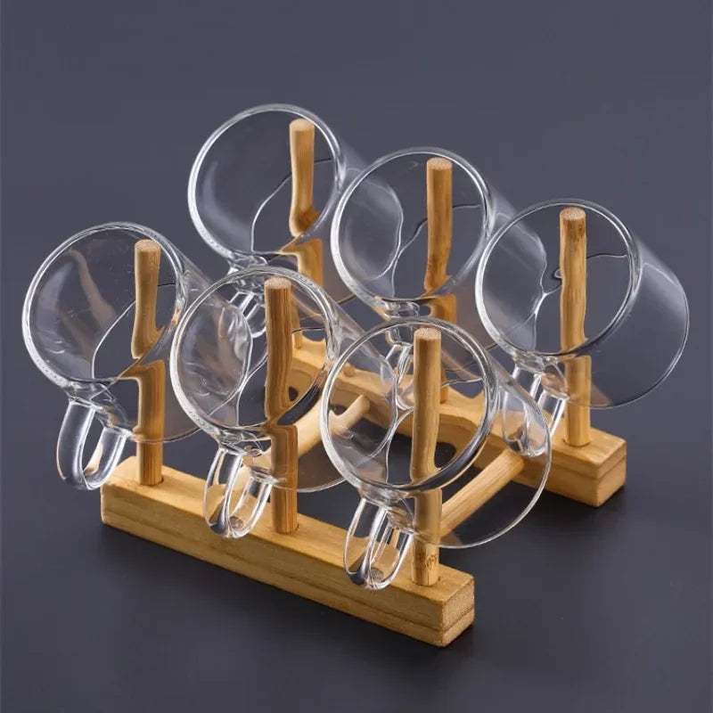 Borosilicaat theeglas voor puur thee drinken