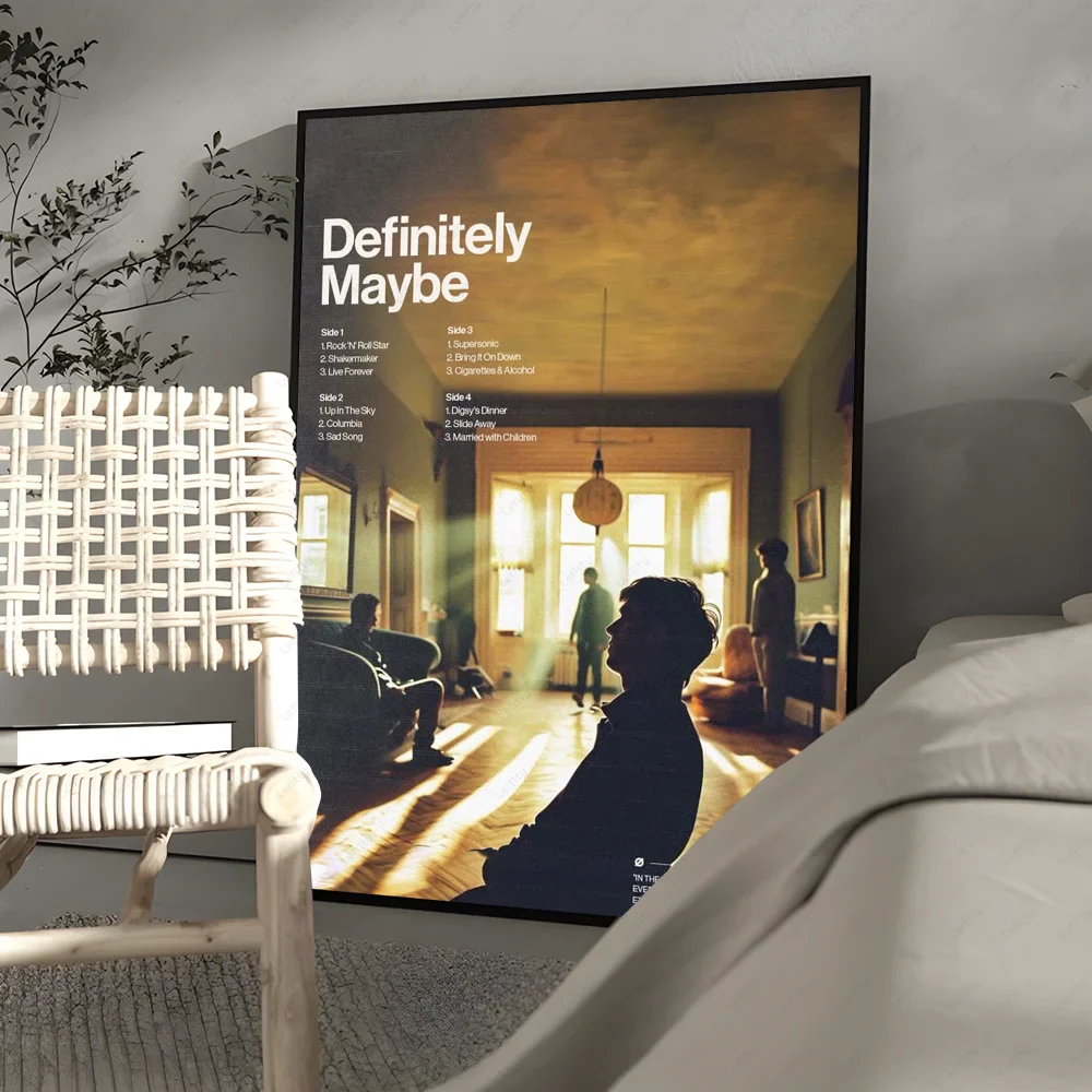 Poster in beige en zandtinten