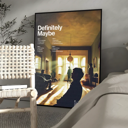 Poster in beige en zandtinten