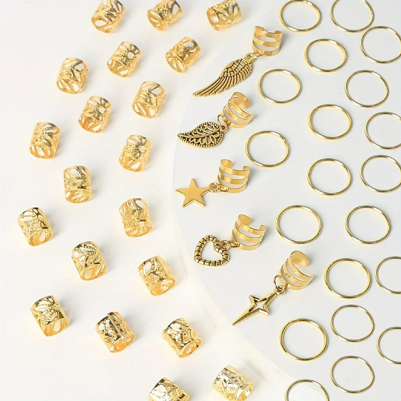Romantische haar accessoires met kanten details