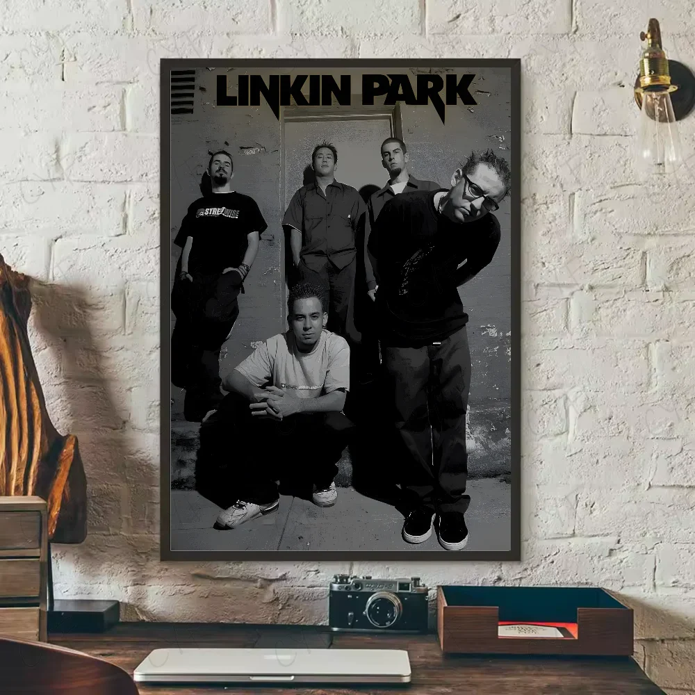 Poster met lijnen en vlakken in modern design