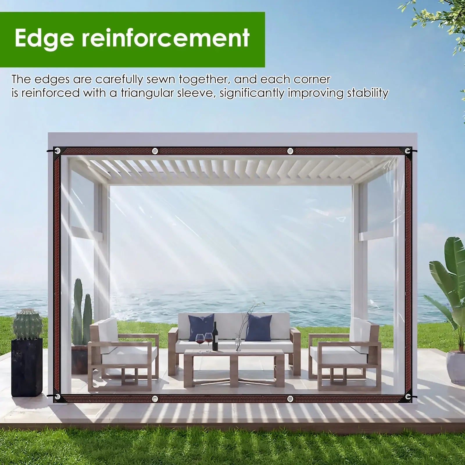 Waterdicht dekzeil in diverse formaten