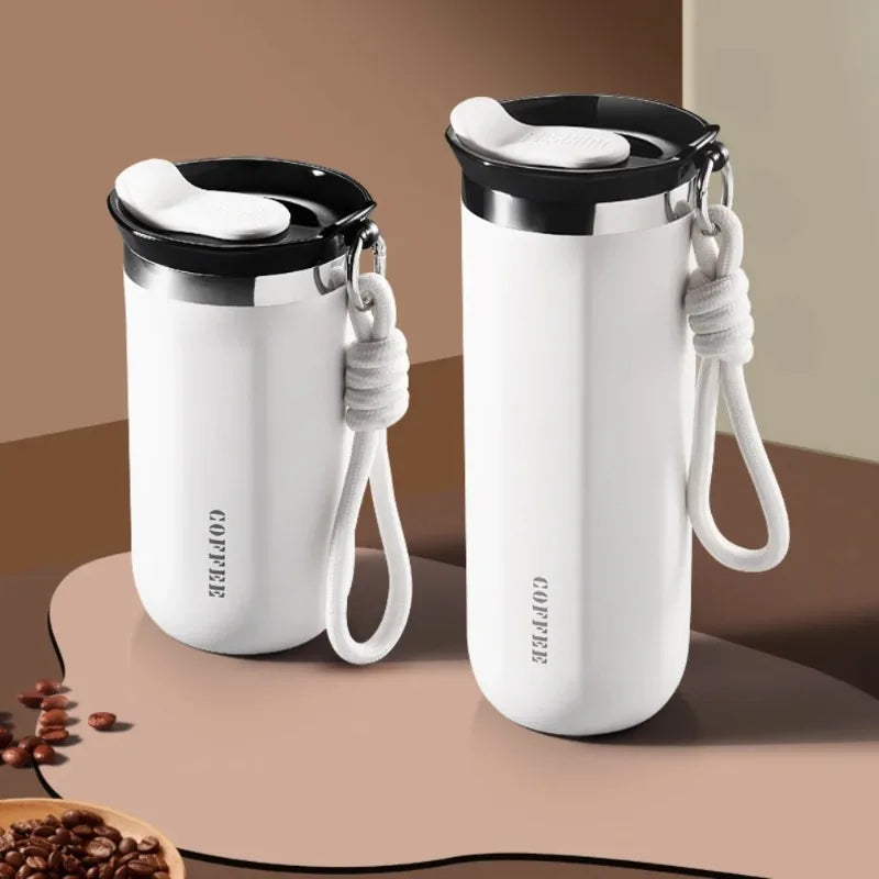 Thermosfles met rubber coating – Extra comfort en grip