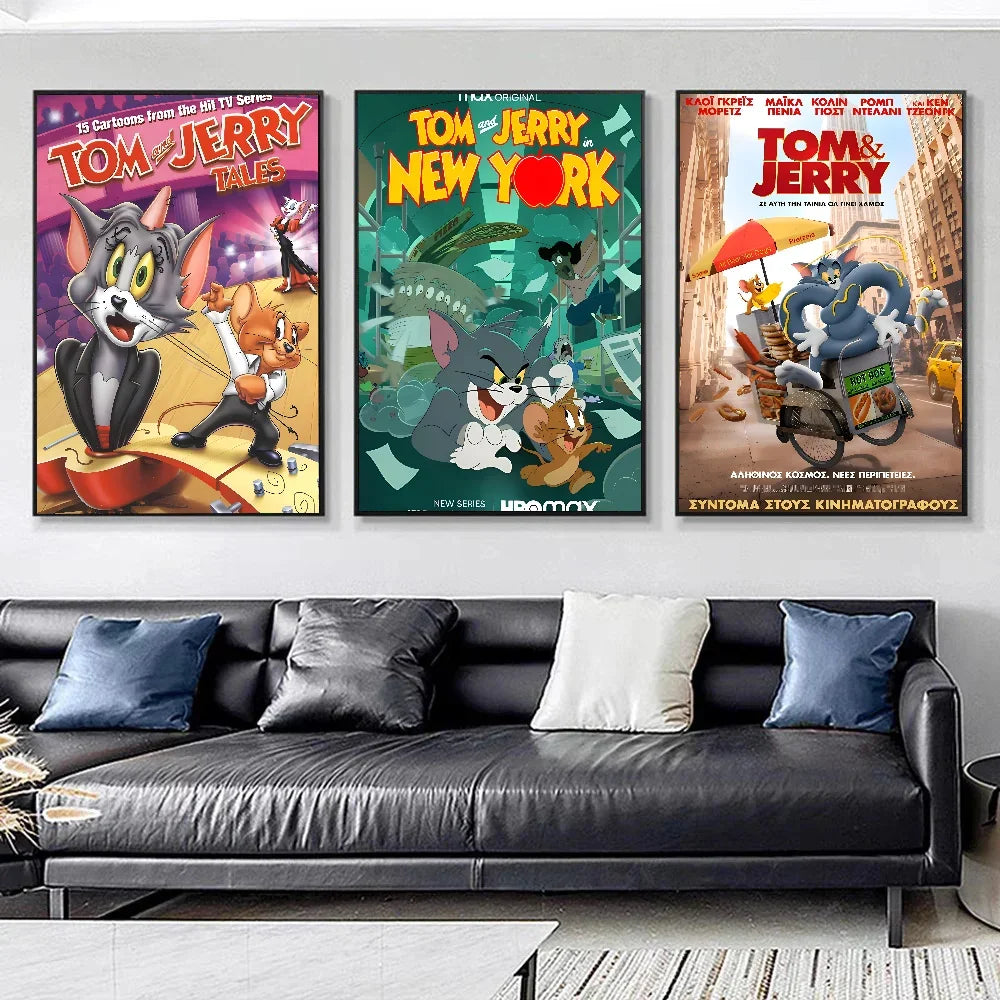 Kunstposter met klassiek werk