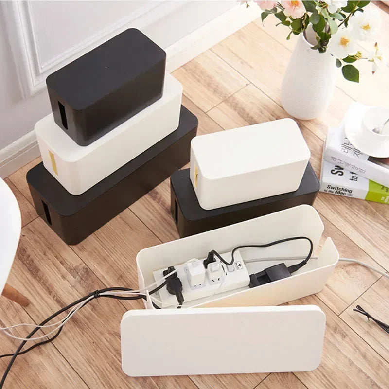 Compacte snoeren organizer – Voor op reis of op bureau