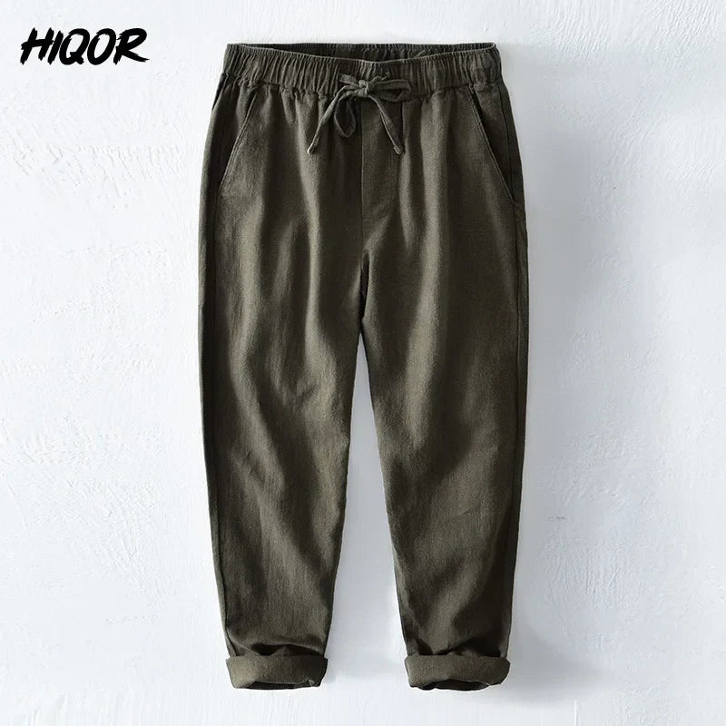 Linnen broek heren – Licht en ademend voor zomerse dagen