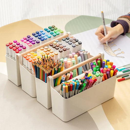 Houten desk organiser – Stijlvol en functioneel