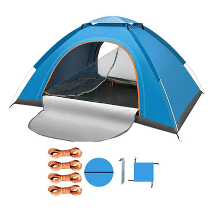 Kampeertent met opblaasbare stokken – Innovatief gemak