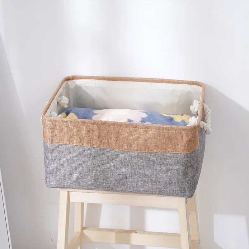 IKEA stijlvolle mand met bamboe details