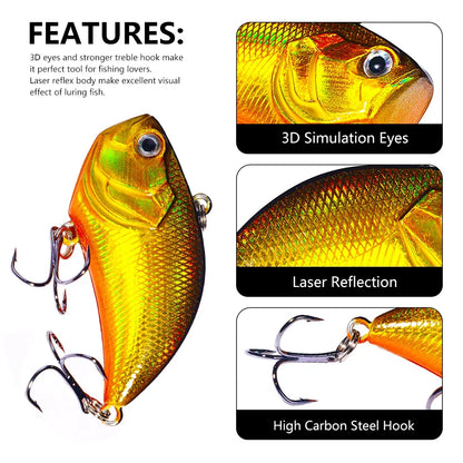 Realistische jerkbait voor actieve snoek