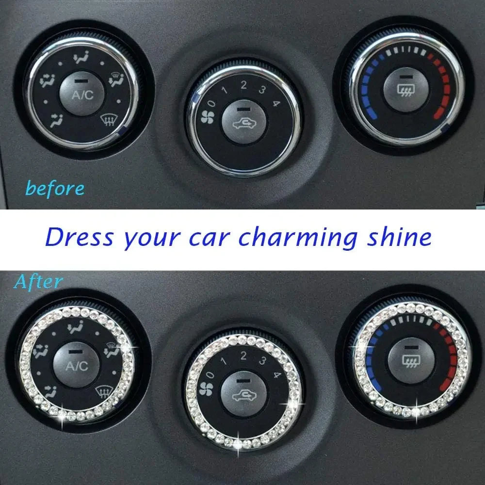 auto stickers - glinsterende sleutelgat stickers voor unieke autostyling