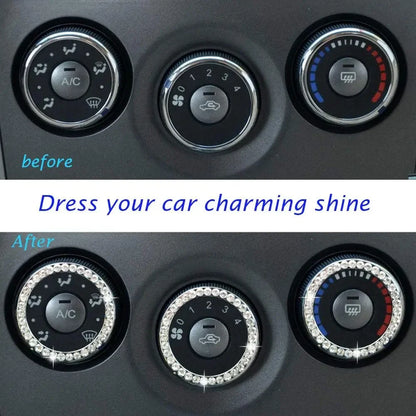 auto stickers - glinsterende sleutelgat stickers voor unieke autostyling
