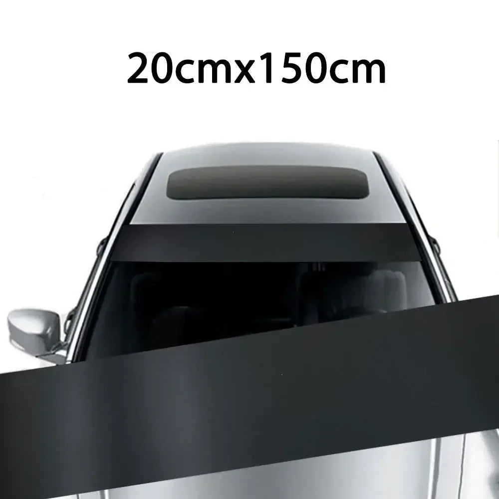 Auto stickers achterruit - Zwarte privacy folie voor optimale privacy