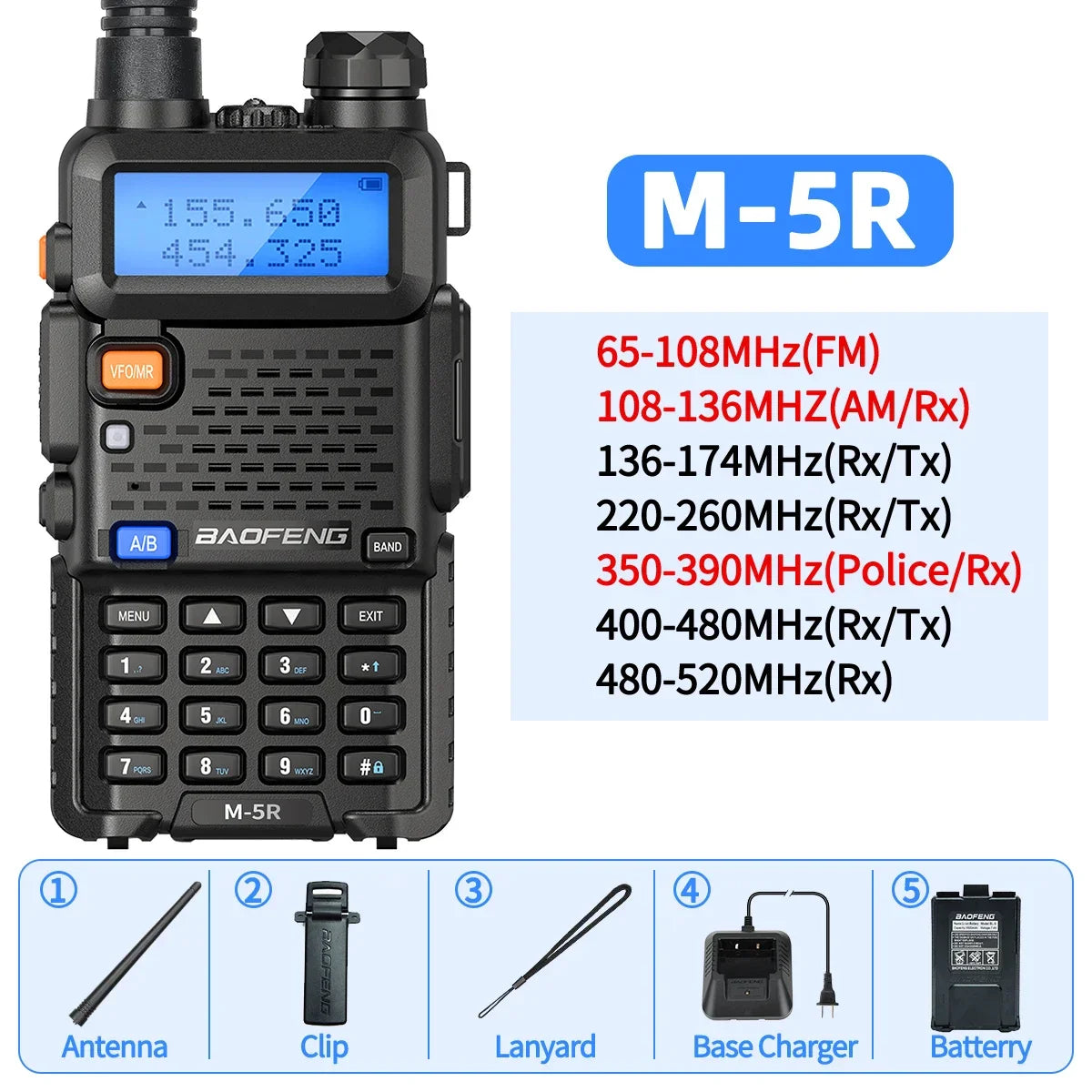 Action speelgoed walkie talkies met clip