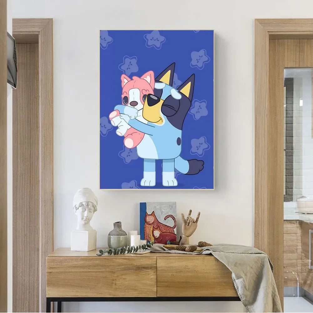 Stadsposter met skyline design