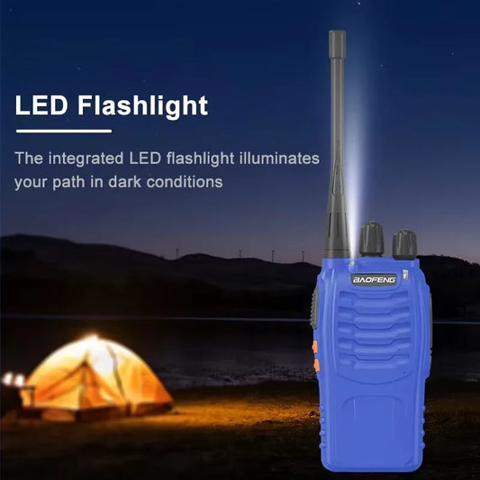 Walkie talkie met LED-licht – Voor spannende avonturen